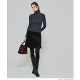 ベロアキルティングスカート | coca | 詳細画像3 