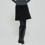 ベロアキルティングスカート | coca | 詳細画像1 