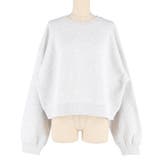 ヘビーウェイト裏起毛ビンテージ加工無地スウェット | coca | 詳細画像2 