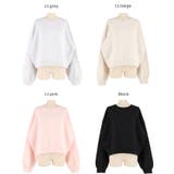 ヘビーウェイト裏起毛ビンテージ加工無地スウェット | coca | 詳細画像27 