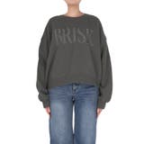 ヘビーウェイト裏起毛ビンテージ加工ロゴスウェット | coca | 詳細画像6 