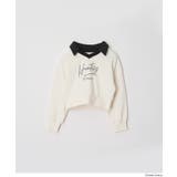 クロップドスウェットプルオーバー | coca | 詳細画像13 