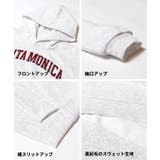 親子お揃い裏起毛刺繍ロゴパーカー キッズ | coca | 詳細画像13