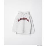 親子お揃い裏起毛刺繍ロゴパーカー キッズ | coca | 詳細画像14