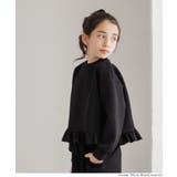 ソフトスウェットフリルトップス | coca | 詳細画像4 