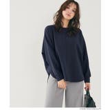 [Navy] | 【セレモニー】スムースドルマンプルオーバー | coca