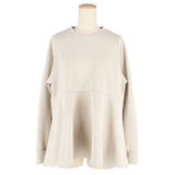 【セレモニー】スムースペプラムプルオーバー | coca | 詳細画像2 