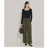 裏起毛レイヤード風リブトップス | coca | 詳細画像15