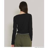 裏起毛レイヤード風リブトップス | coca | 詳細画像18