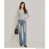 裏起毛レイヤード風リブトップス | coca | 詳細画像8