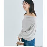 微起毛オフショルダートップス | coca | 詳細画像12 