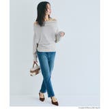 微起毛オフショルダートップス | coca | 詳細画像13 