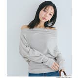 微起毛オフショルダートップス | coca | 詳細画像8 