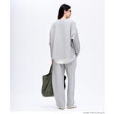 ソフトスウェット裾スリットプルオーパー | coca | 詳細画像11 