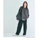 ソフトスウェット裾スリットプルオーパー | coca | 詳細画像13 