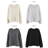 ソフトスウェット裾スリットプルオーパー | coca | 詳細画像27 