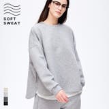 ソフトスウェット裾スリットプルオーパー | coca | 詳細画像1 