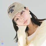 ウォッシュ加工ロゴ刺繍キャップ | coca | 詳細画像1 