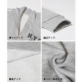 ハーフジップラインスウェットトップス | coca | 詳細画像14 