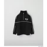 ハーフジップラインスウェットトップス | coca | 詳細画像16 