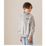 ハーフジップラインスウェットトップス | coca | 詳細画像3 