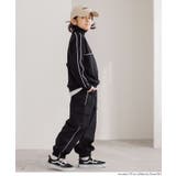 ハーフジップラインスウェットトップス | coca | 詳細画像10 