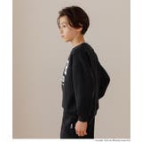 裏起毛ダンボールロゴトップス キッズ | coca | 詳細画像3