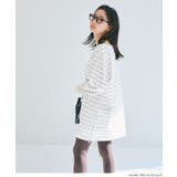 サイドジップ長袖ボーダープルオーバー | coca | 詳細画像8 