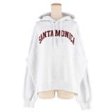 裏起毛刺繍ロゴパーカー | coca | 詳細画像2