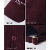 冬スタイルの仕上げに。コーデュロイロゴキャップ | coca | 詳細画像16