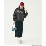 裏起毛ラグランロゴスウェット | coca | 詳細画像15 