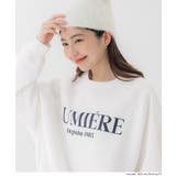 ［White］ | 裏起毛ラグランロゴスウェット | coca