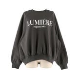 裏起毛ラグランロゴスウェット | coca | 詳細画像5 