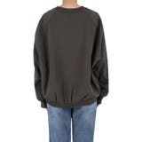 裏起毛ラグランロゴスウェット | coca | 詳細画像8 