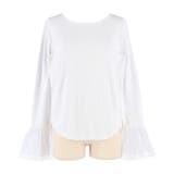 袖チュール切り替えトップス | coca | 詳細画像2