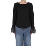 袖チュール切り替えトップス | coca | 詳細画像4