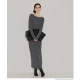 【DAILY WARM】2way裏起毛リブIラインワンピース | coca | 詳細画像11 