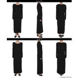 【DAILY WARM】2way裏起毛リブIラインワンピース | coca | 詳細画像21 