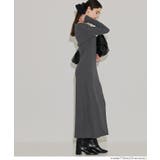 【DAILY WARM】2way裏起毛リブIラインワンピース | coca | 詳細画像9 