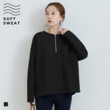 ソフトスウェット ジップトップス | coca | 詳細画像1 