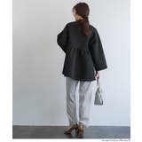 バウンススウェットフレアノーカラーダブルボタンコート | coca | 詳細画像13