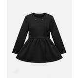 バウンススウェットフレアノーカラーダブルボタンコート | coca | 詳細画像2