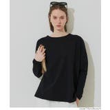 ミニ裏毛 ドルマンチュニックトップス | coca | 詳細画像19 