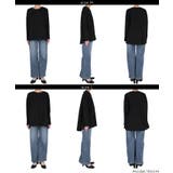 ミニ裏毛 ドルマンチュニックトップス | coca | 詳細画像20 