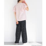 ライトエンボス袖フリルトップス キッズ | coca | 詳細画像12 