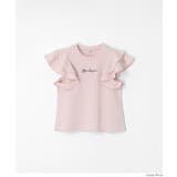 ライトエンボス袖フリルトップス キッズ | coca | 詳細画像16 