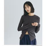 とろみリブスリットトップス | coca | 詳細画像17