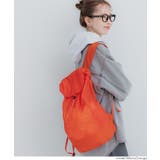 ［Orange］ | 軽量リップストップポケッタブルバックパック | coca