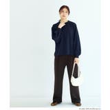 カットジョーゼットワイドパンツ | coca | 詳細画像17