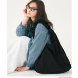 ［Black］ | フリルトートバッグ | coca